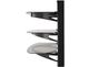 Sanus® Foundations Vertical Series Audio Video Wall Mount Shelf-Black-2