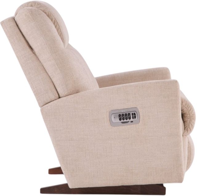 La-Z-Boy® Sparrow Ivory Power Rocking Recliner with Headrest and Lumbar-3