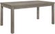 Mazin Furniture Bainbridge 7-Piece Weathered Gray Dining Table and Chair Set-2