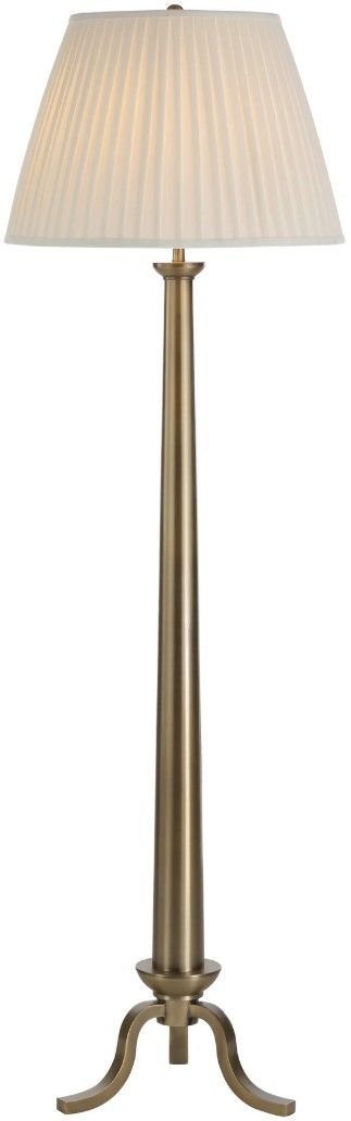 Renwil® Everren Lucerna Antique Brushed Brass Floor Lamp-4