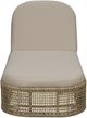 Vanguard® Furniture Bliss Ice Cream Tan Outdoor Chaise-2