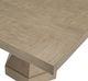 Bernhardt Santa Barbara Cerused Oak Top Dining Table with Faux Stone Base-4
