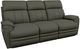 La-Z-Boy® Talladega Charcoal Power Reclining Sofa with Headrest-0