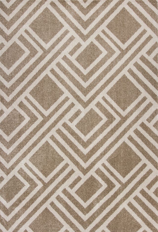 KAS Rugs Lucia Beige Modeme 5'x8' Rug-0