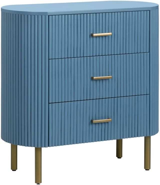 Crestview Collection Astoria Blue Chest-0