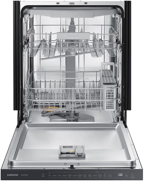 Samsung 24" Fingerprint Resistant Matte Black Steel Top Control Built In Dishwasher-1