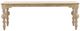 Dovetail Furniture Annette White Wash Dining Table-1
