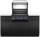 Broil King® Baron™ 420i Pro Shadow 4-Burner Black Built-In Liquid Propane Grill-1