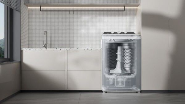 Midea® 4.1 Cu. Ft. White Agitator Top Load Washer-5