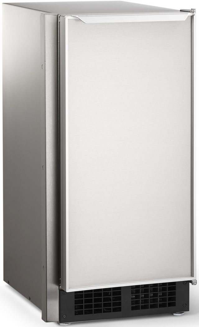 Scotsman® 15" 30 lb. Legacy Gourmet Cuber Stainless Steel Ice Maker-2