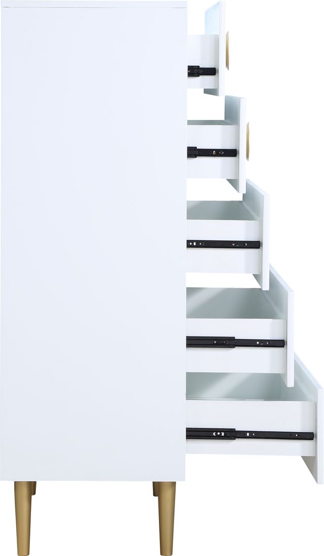 Meridian Furniture Zayne White Chest-3