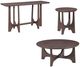 Bassett Mirror Duningan Antique Brown Oak Cocktail Table-4
