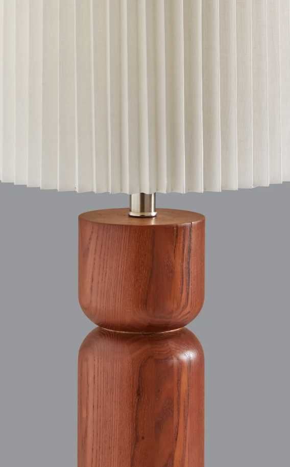 Adesso® James Walnut Table Lamp-1