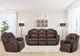 Franklin™ Castello Outlier Walnut Power Reclining Sofa-2