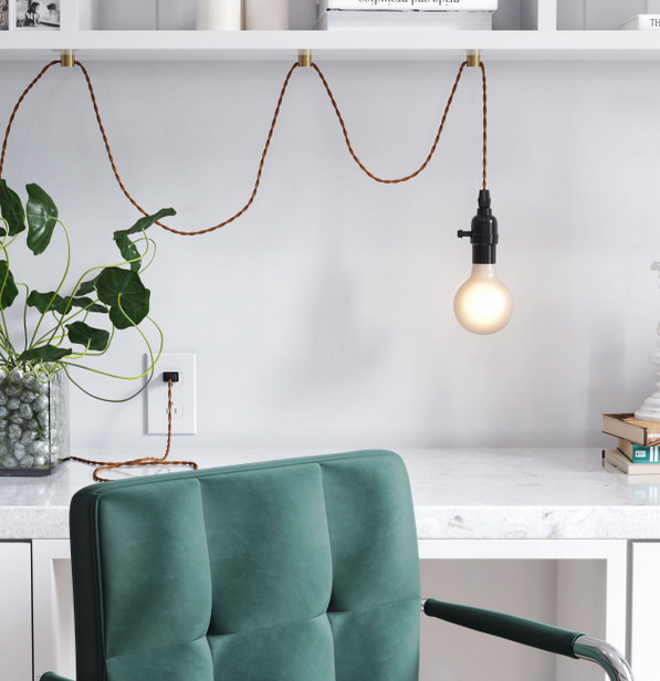 Zuo® Modern Molly Brass Ceiling Lamp-2