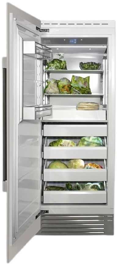 Fulgor Milano® 36" 21.5 Cu. Ft. Stainless Steel Built In Column Freezer-2