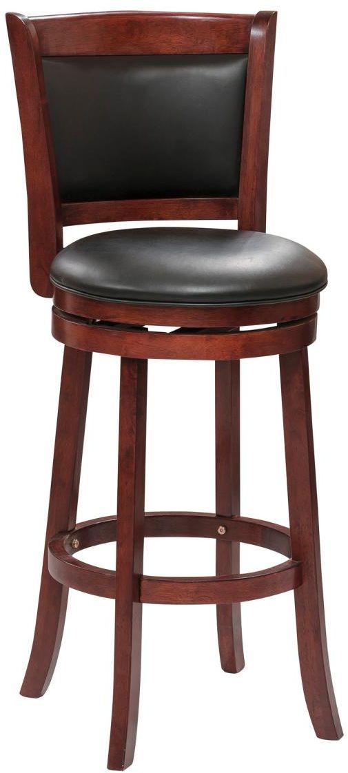 Mazin Furniture Shapel Swivel Pub Side Dining Chair-2