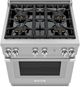 Thermador® Harmony® 30" Stainless Steel Pro Style Dual Fuel Range-3