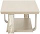 Michael Amini® Lotus Bay Sand Rectangular Cocktail Table-2