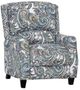 Franklin™ Cosmo Customizable Manual Push Back Hi-Leg Recliner-4