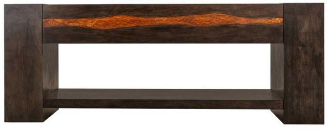 International Furniture Direct Raramuri Stained Dark Console-2