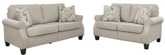 Signature Design by Ashley® Alessio 2-Piece Beige Living Room Seating t Set-0