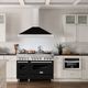 ZLINE 48" Black Matte Wall Mounted Range Hood -1