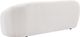 Meridian Furniture Elijah Cream Velvet Sofa-3