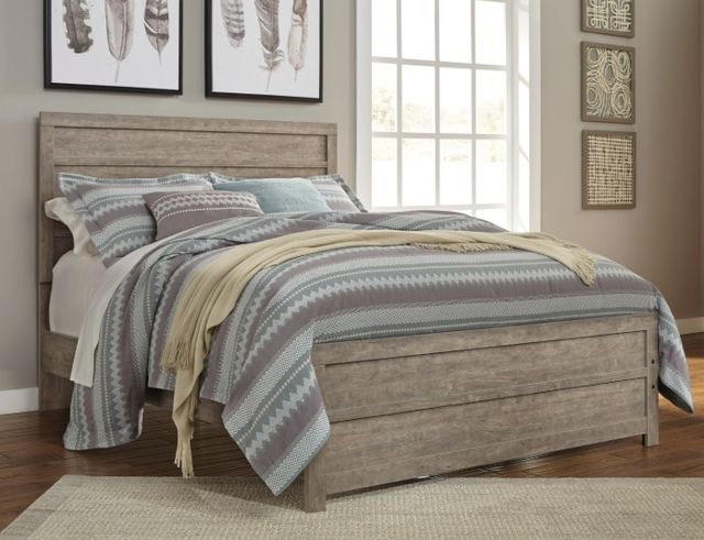 Signature Design by Ashley® Culverbach Gray Queen Panel Bed-1