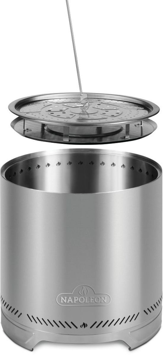 Napoleon Timberwolf® 18" Stainless Steel Smokeless Fire Pit-4