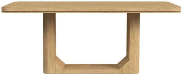 Elements International Rosalie Natural 72" Dining Table-3