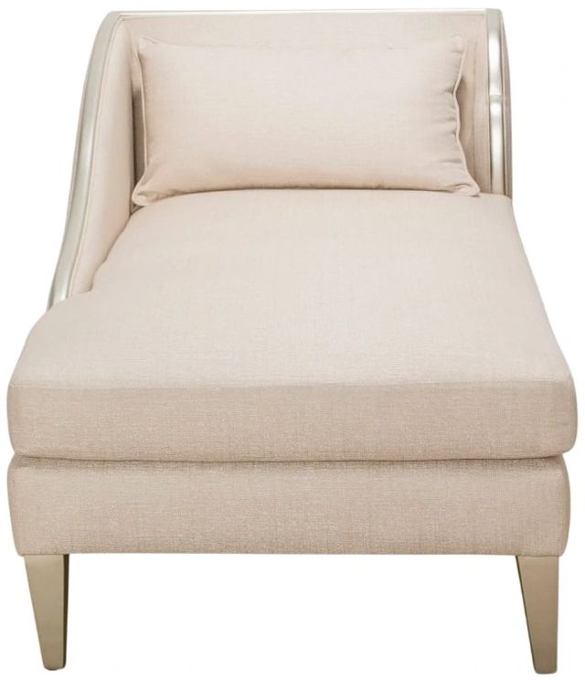 Michael Amini® Camden Court™ Pearl/Platinum Left-Arm Facing Chaise-1