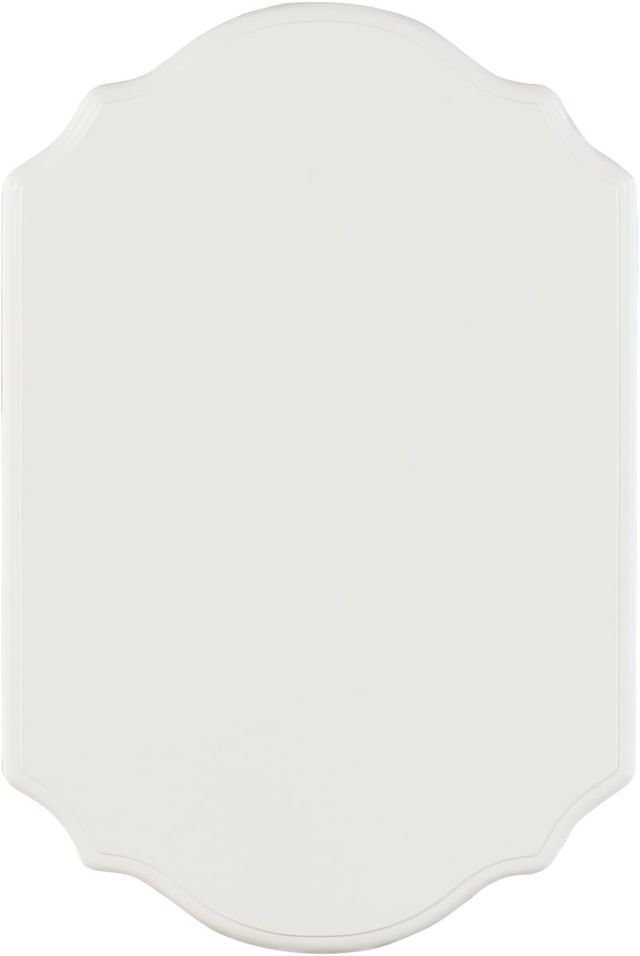 Linon Joelle 2-Piece White Snack Tray Set-4