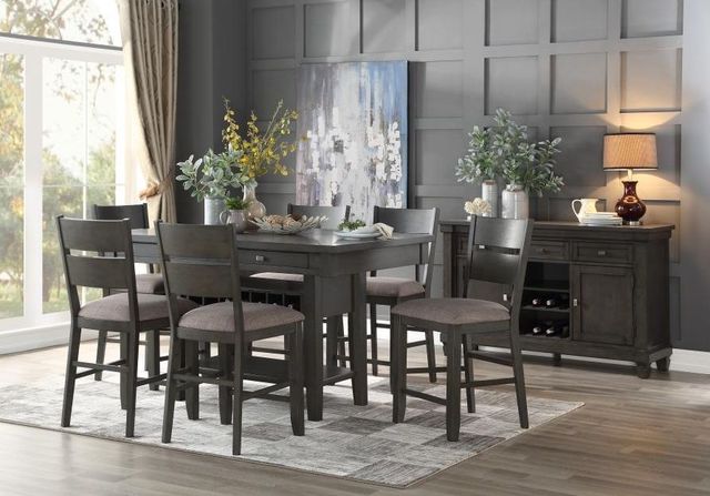 Mazin Furniture Baresford Gray Counter Chair-2