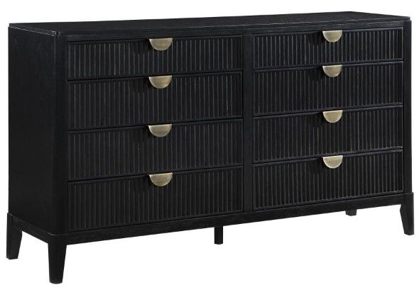 Coaster® Brookmead 5-Piece Black Eastern King Panel Bedroom Set-3