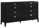 Coaster® Brookmead 5-Piece Black Eastern King Panel Bedroom Set-3