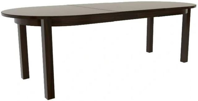 Mavin Customizable 42" x 72" Oval Extendable Dining Table with 2 Leaves-0