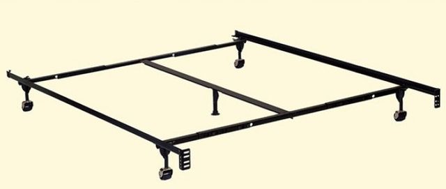 Furniture of America® Framos Black Full/Queen Adjustable Bed Frame-1