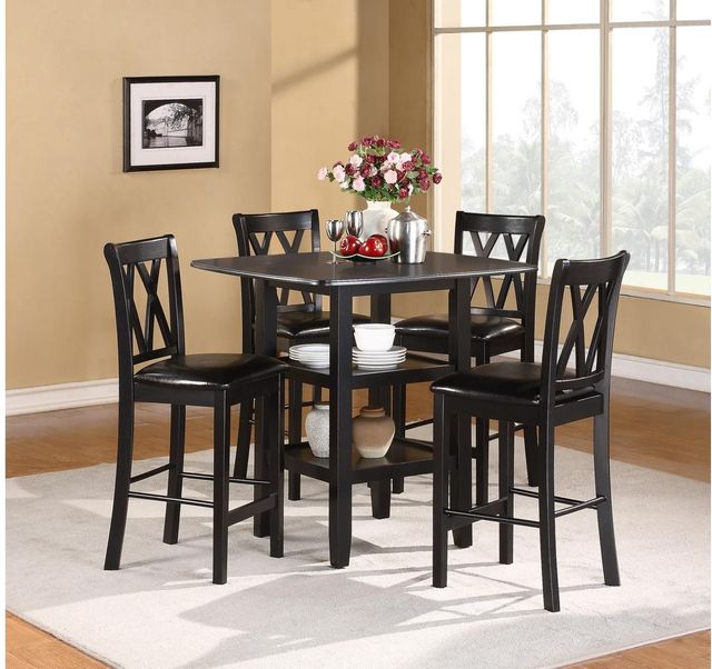 Mazin Furniture Norman 5 Piece Counter Height Dining Table Set-1