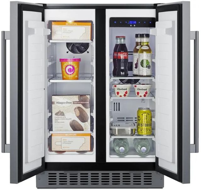 Summit® 3.8 Cu. Ft. Stainless Steel Under the Counter Refrigerator-2