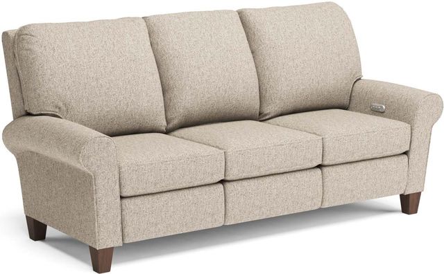 Flexsteel® Peyton Power Reclining Sofa with Power Headrests-1
