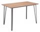 Zuo Modern Doubs Brown Counter Table with Silver Metal Base-0