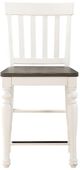 Steve Silver Co. Joanna 5-Piece Ivory/Mocha Round Counter Height Dining Set-2