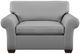 Flexsteel® Vail Light Gray Chair and a Half-1
