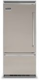 Viking® 5 Series 36 in. 20.4 Cu. Ft. Pacific Grey Professional Built In Left Hinge Bottom Freezer Refrigerator-0