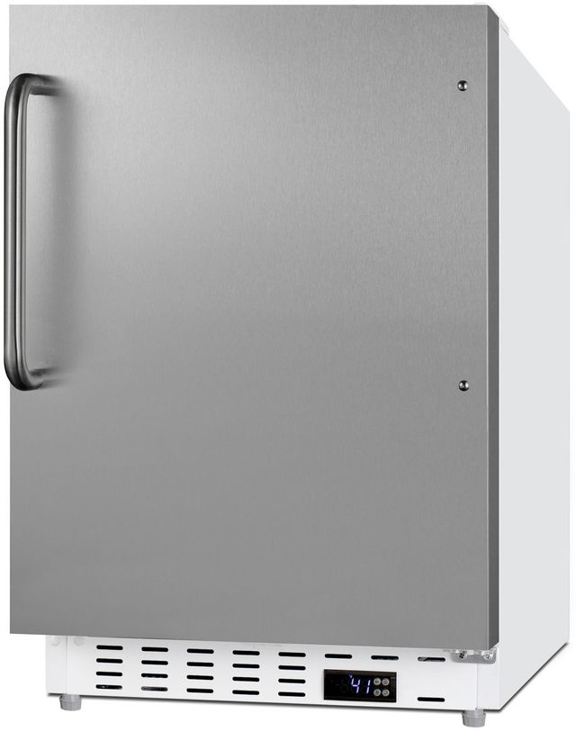 Summit® 3.5 Cu. Ft. Stainless Steel Under The Counter Refrigerator-3