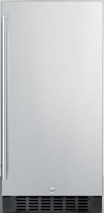 Summit® 2.2 Cu. Ft. Stainless Steel Under the Counter Refrigerator-0