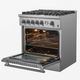 FORNO® Giovanni 30" Stainless Steel Pro Style Gas Range-4