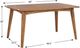 Winners Only® Portland Brown Dining Table-2