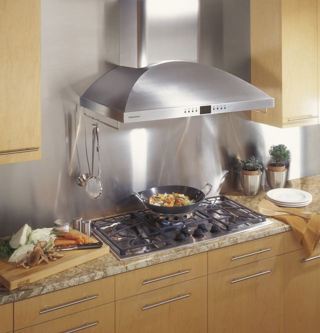 Monogram® 36" Chimney Wall Ventilation-2